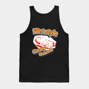 Flint Style Coney Hot Dog Tank Top